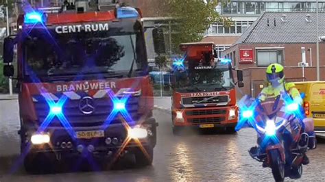 Brandweer Den Haag Laak Loosduinen Centrum Met Spoed Naar