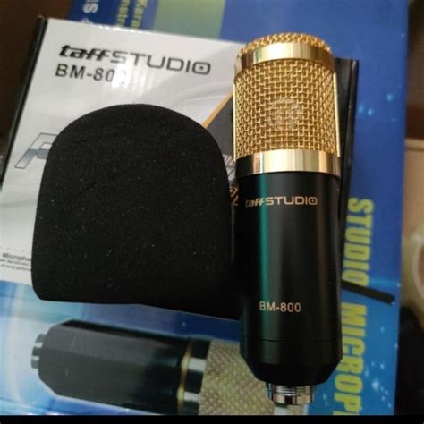 Jual Mikrofon Taffstudio Taffware Condenser Bm 800 Bm 8000 Untuk