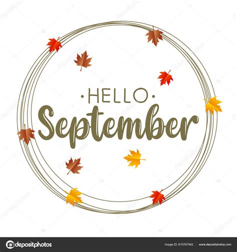 Happy September Stock Illustrations Cliparts And Royalty Free Clip