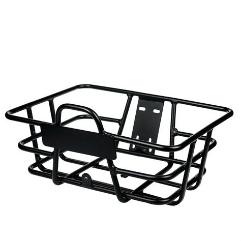 Addmotor Small Metal Front Basket For Electric Bike Black Walmart