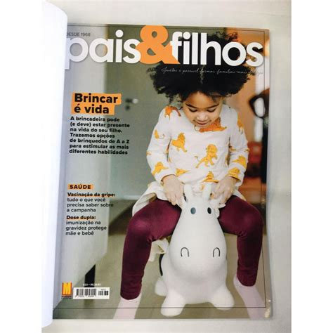 Revista Pais E Filhos Edi Es Variadas M S Atual Shopee Brasil