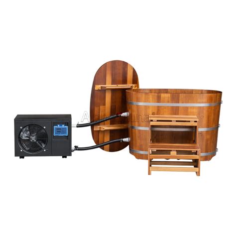 Bain De Glace Portable En Bois Pour La R Cup Ration Sportive Th Rapie