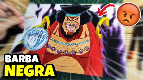 Como Desenhar O Barba Negra Do One Piece Duas Akuma No Mi Youtube