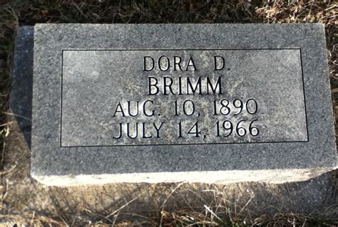 Dora Della King Brimm M Morial Find A Grave