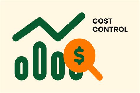 Creative Asset To Illustrate Cost Control In Construction Using Graph