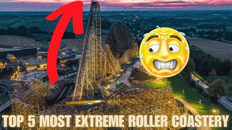 TOP 5 Most Extreme Roller Coaster Energylandia 2024 4K POV Zator