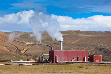 Geothermal Power Station In Iceland - Stock Photos | Motion Array