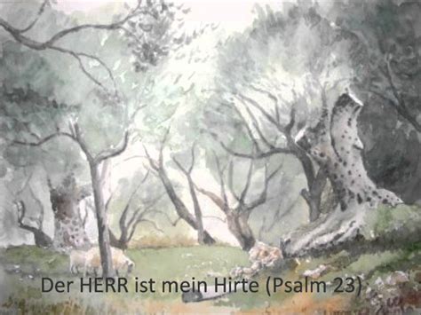 Der Herr Ist Mein Hirte Psalm Lied Von Psalter Harfe Youtube