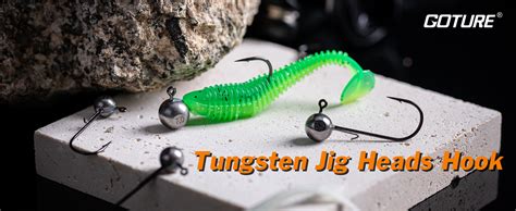 Amazon Goture Ned Jig Head Tungsten Jig Head Hooks For