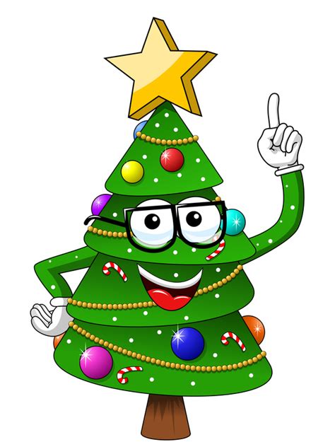 Christmas Tree Pic Cartoon Cartoon Christmas Tree Trees Clipart