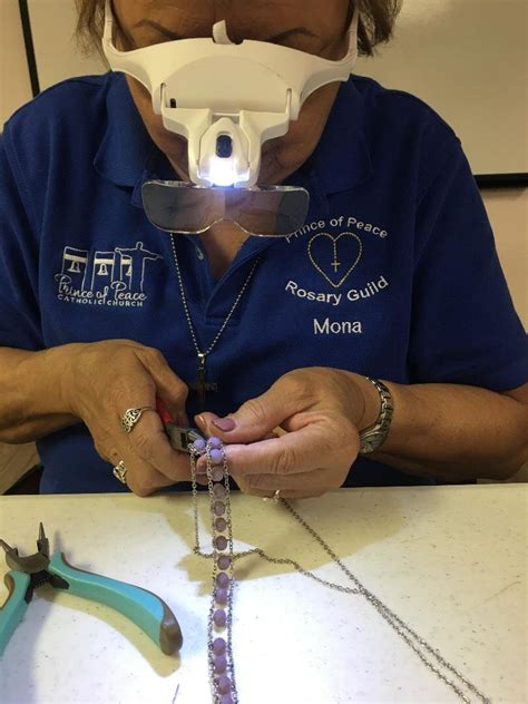 Rosary Making Ministry Prince Of Peace Catholic Church San Antonio Tx