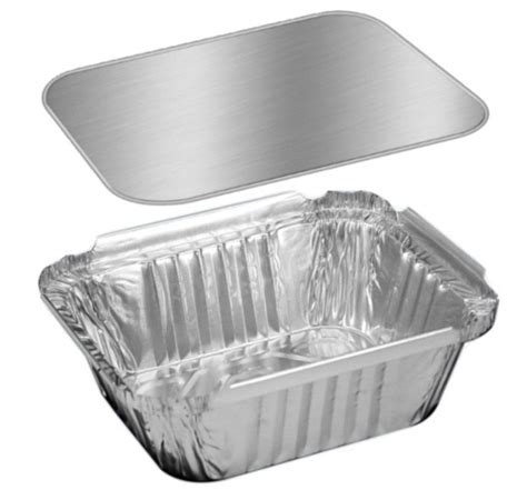 Hotel Silver Aluminum Aluminium Containers For Food Takeaway Packaging