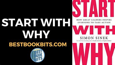 Start With Why Simon Sinek Book Summary YouTube