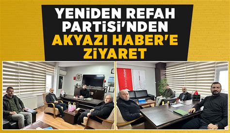 Akyaz Haberi ziyaret ettiler Akyazı Haber Akyazı nın Bir Numaralı