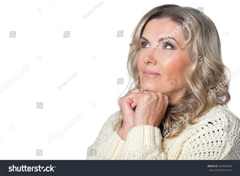 Smiling Mature Woman Stock Photo Shutterstock
