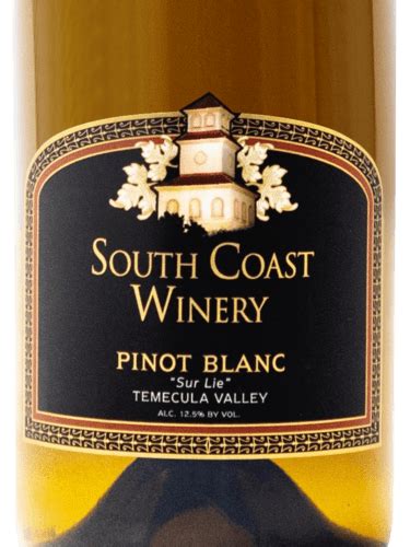 South Coast Winery Pinot Blanc Sur Lie Vivino Australia