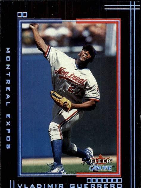 Fleer Genuine Vladimir Guerrero