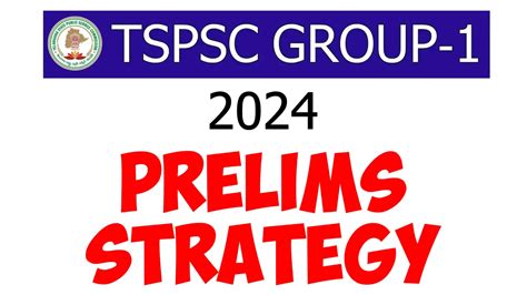 Tspsc Group Prelims Strategy Telangana Groups Preparation