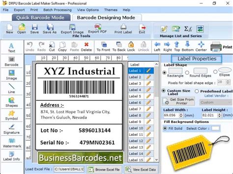 Design Barcode Labels Online Download And Review