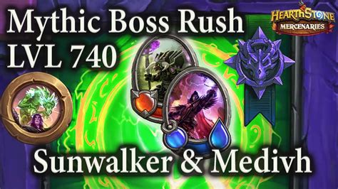 Cp Vs Sunwalker Medivh Lvl Day Mythic Boss Rush