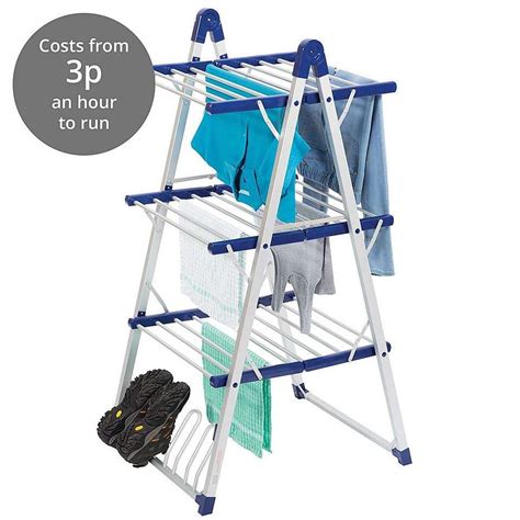 3 Tier Heated Airer Heated Clothes Airer Dryers For Sale Laundry Airer