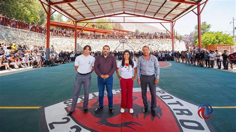 Inauguraron Techumbre En Rea De Educaci N F Sica Del Cbtis