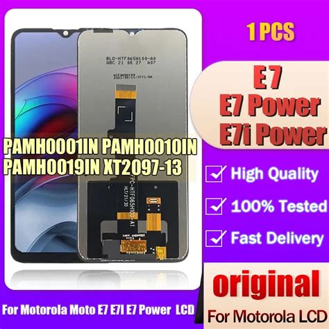 6 5 Original For Motorola Moto E7 Power E7I Power LCD Display