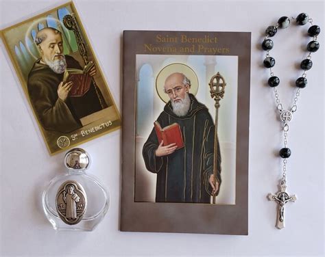 St. Benedict Novena Prayer Pack - Etsy