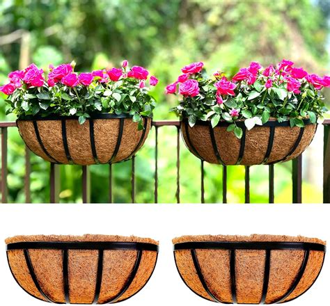 Amazon Lalagreen Wall Planters For Outdoor Plant Pack Inch