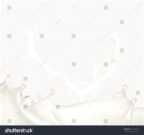 Milk Splash Drop Vector Illustration Stock Vector (Royalty Free ...