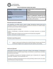 Contabilidad Para La Gestion 1 Pdf RUTA DE APRENDIZAJE ASIGNATURAS