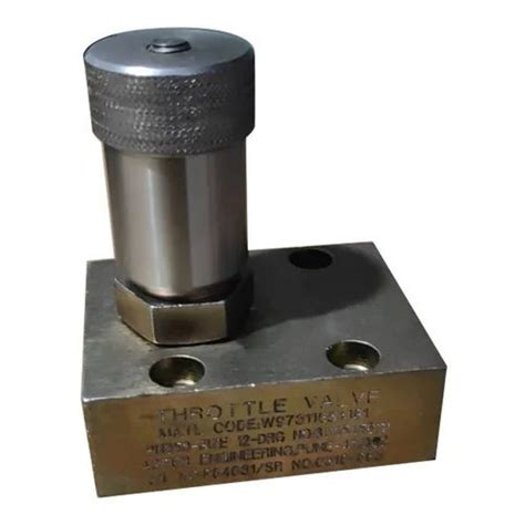 Medium Pressure Water Throttle Flow Control Valve For Industrial