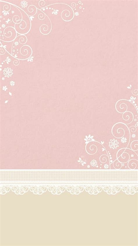 Pink Lace Background