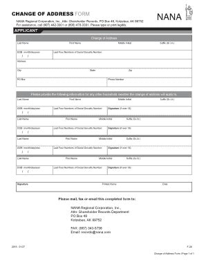 2016 2025 Form AK NANA Regional Corporation F 28 Fill Online Printable