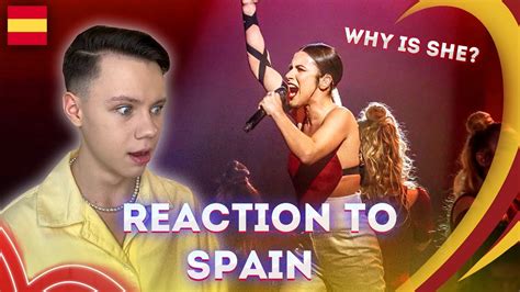 REACTION TO SPAIN Blanca Paloma Eaea Eurovision 2023 Реакция