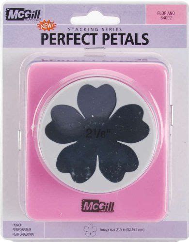 Mcgill Perfect Petals Stacking Lever Punch Floriano 2125 Inch By Mc