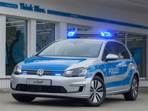 2014 Volkswagen E Golf Polizei Electric Police Emergency