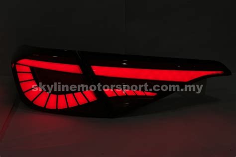 Honda Civic FE 2022 LED Tail Lamp Light Bar Smoke (WSRF) « SKYLINE ...