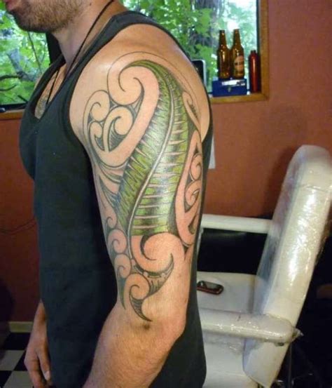 08 Koru Fern Tattoo - 20 Fern Tattoos Maori Tattoo Arm, Maori Tattoo ...