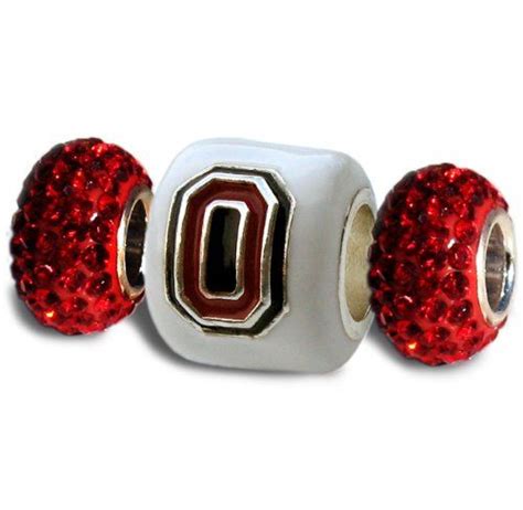 Stone Armory Ohio State Bead Charms For Bracelet Or Necklace Ohio