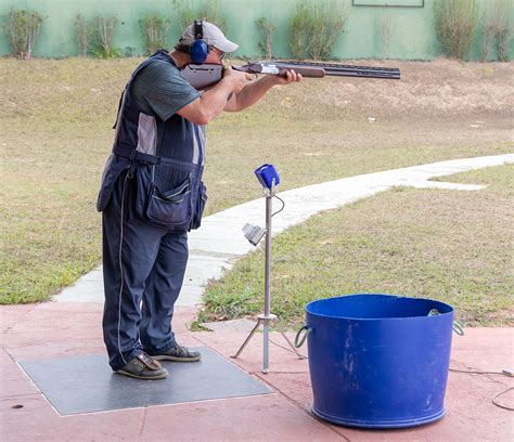 Etapa Do Campeonato De Excel Ncia De Tiro Ao Prato Fossa Skeet