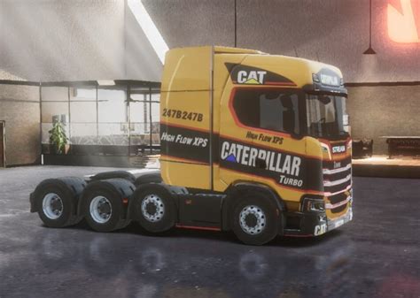 Scania S Skin New Caterpillar Truckers Of Europe 3 Skin Truckers Of