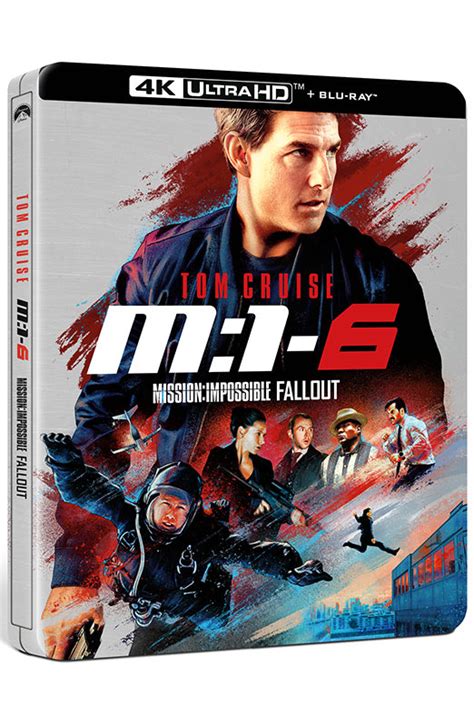 Mission Impossible Steelbook 4K Ultra HD Blu Ray Blu Ray Fan