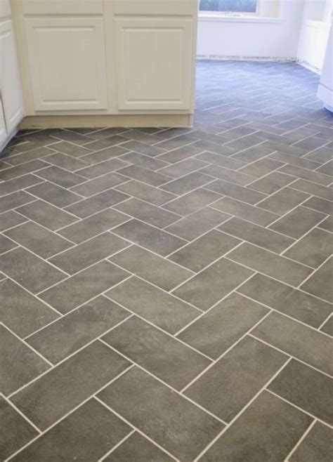 Image Of A Stone Herringbone Flooring Installation Used In A Blog Post