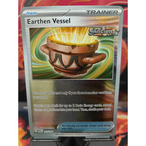 Earthen Vessel SV04 Paradox Rift PAR 163 182 Reverse Holo Shopee