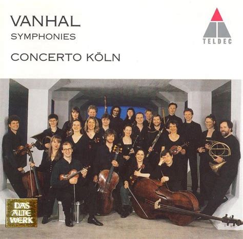 Vanhal Symphonies Concerto Koln Concerto Koln Cd Album Muziek