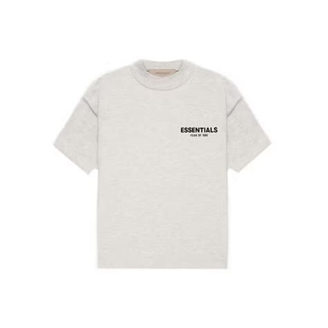 Fear Of God Essentials Kids T Shirt Ss22 Light Oatmealfear Of God