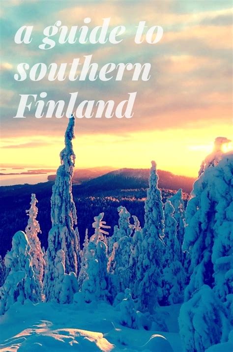 A Guide to Southern Finland - Mapping Megan
