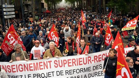 INFOGRAPHIE Réforme des retraites les chiffres des manifestations