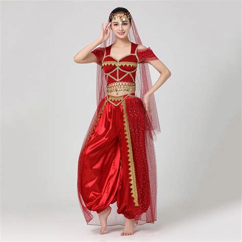 Red Arabian Princess Costume